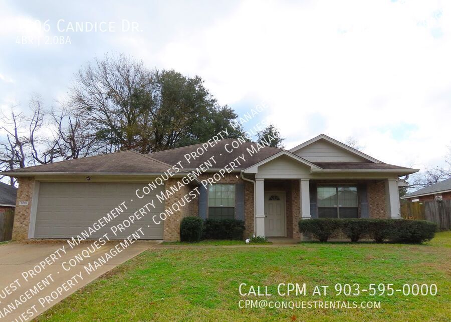 Beautiful 4 Bedroom, 2 Bath Home in Whitehouse ISD!